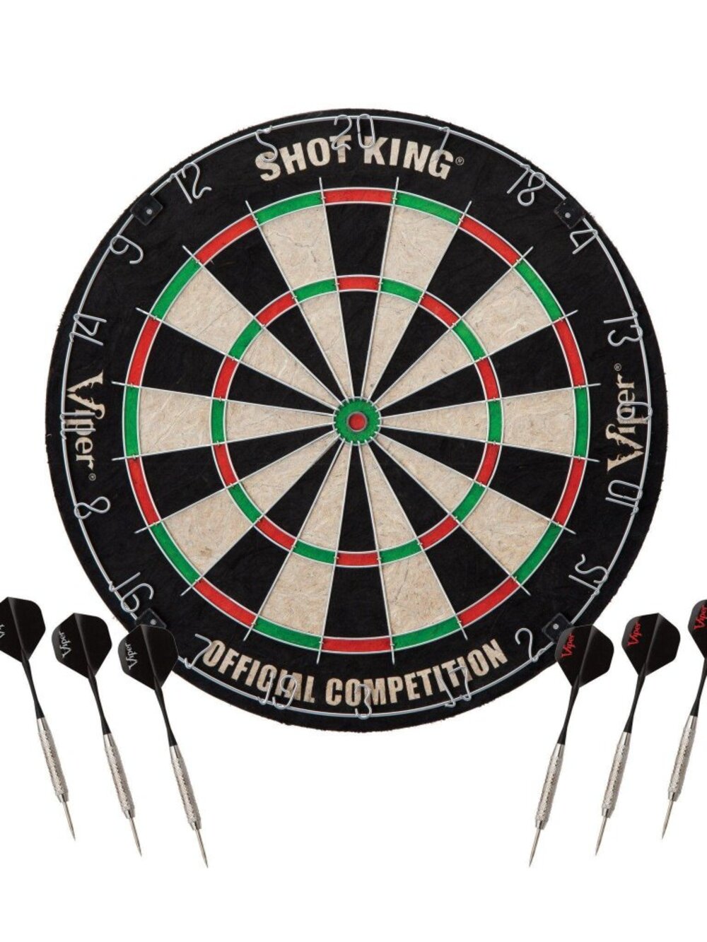 Viper Shot King Sisal Dartboard – Brand New